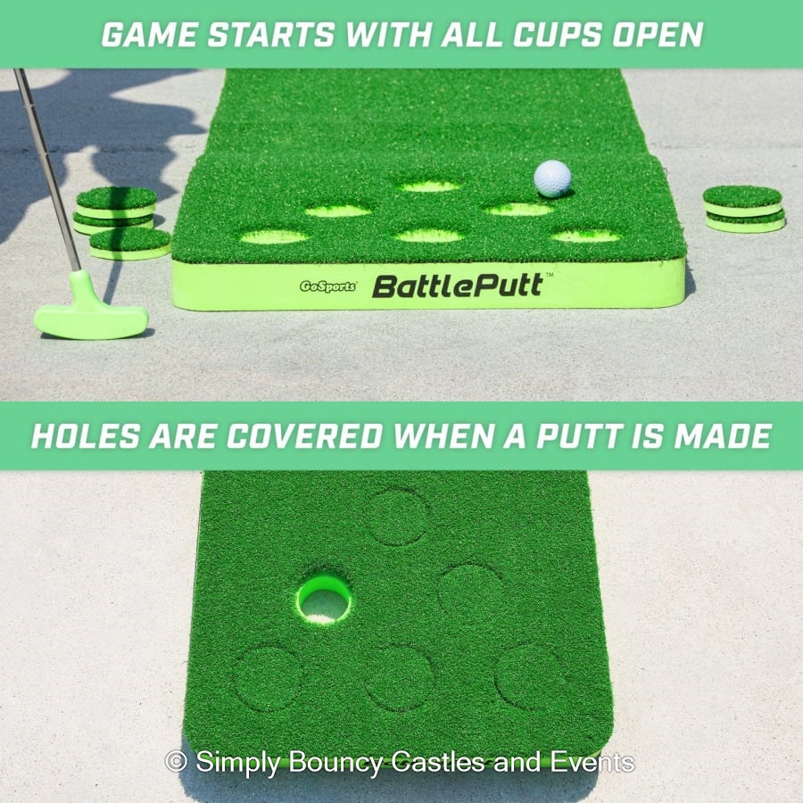 Battle Putt Hire | Competitive Garden Putting Game Kent